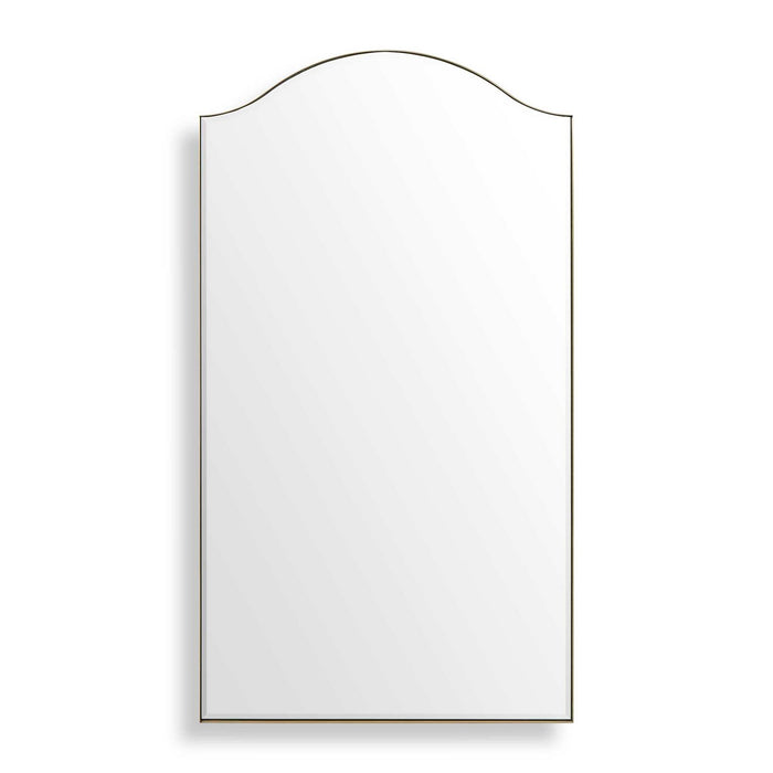 Uttermost 08253 Mirror, Brushed Brass