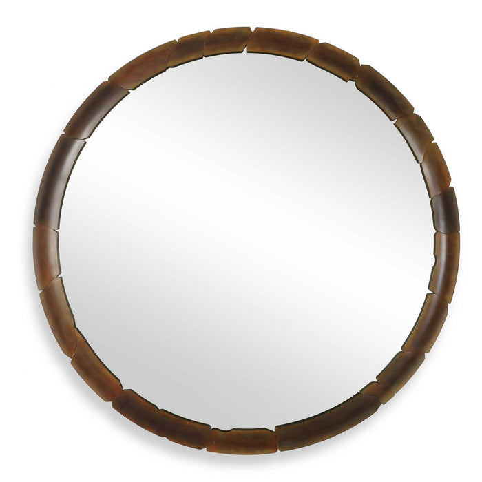 Uttermost 08259 Mirror, Aged Rust Bronze