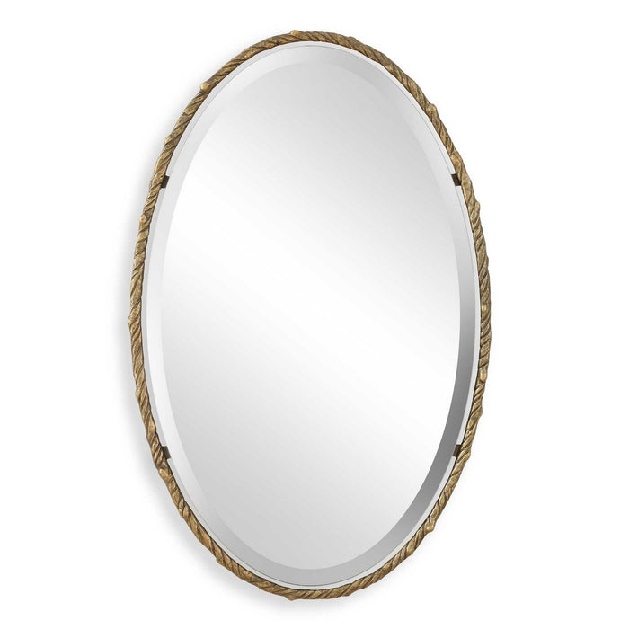 Uttermost 08266 Mirror, Antiqued Gold