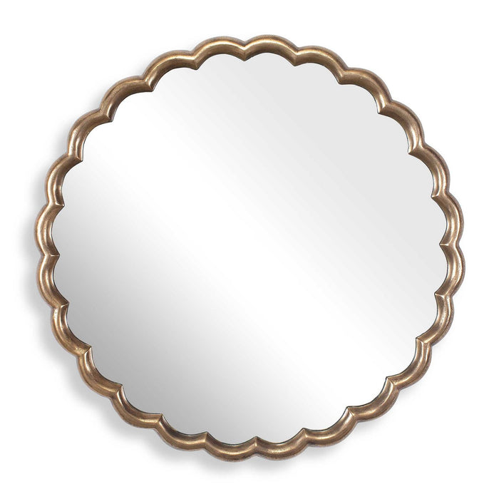 Uttermost 08277 Mirror, Antique Brass