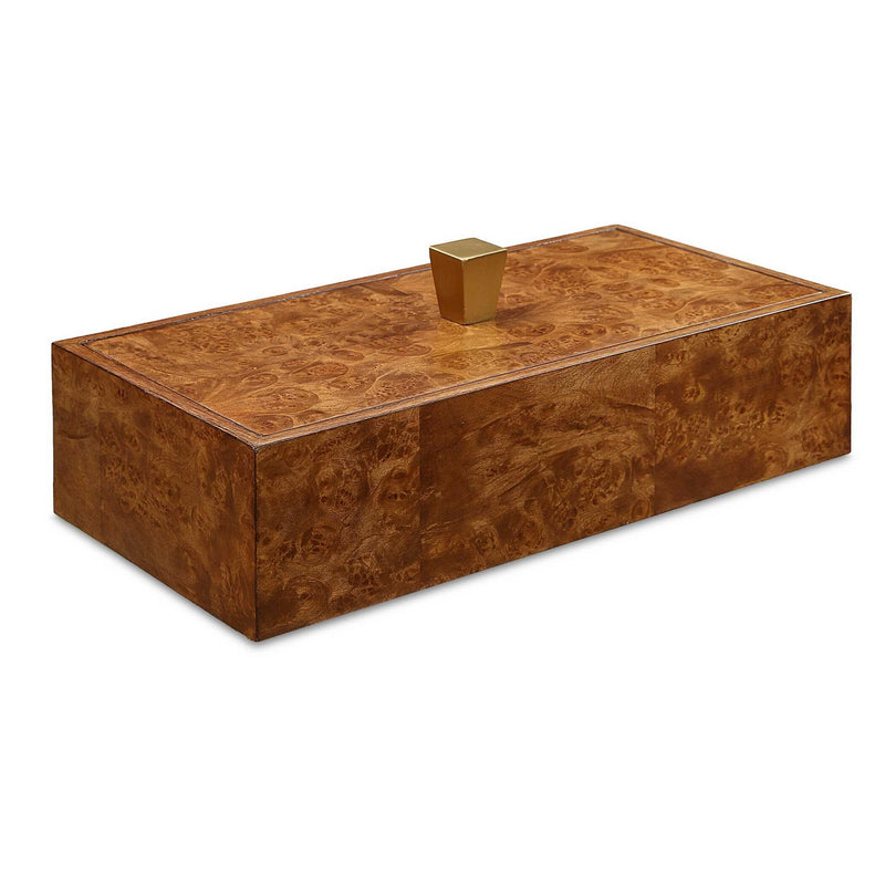 Uttermost 18209 Box, Antique Brass