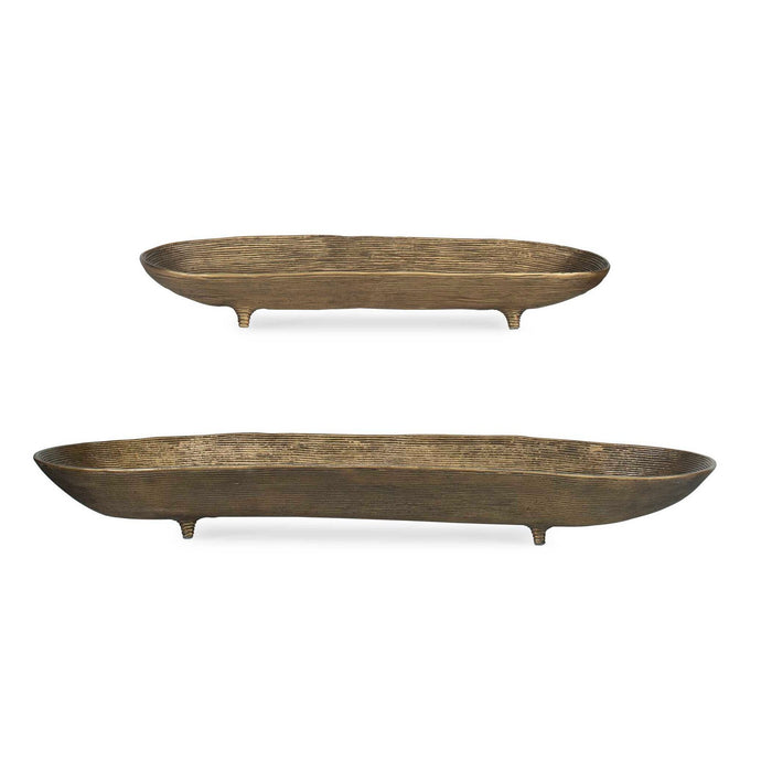 Uttermost 18254 Bowl, Antique Brass