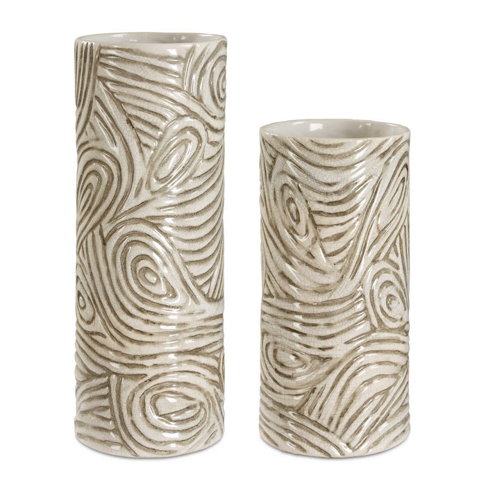 Uttermost 18272 Vases Set/2, Earthy Tones