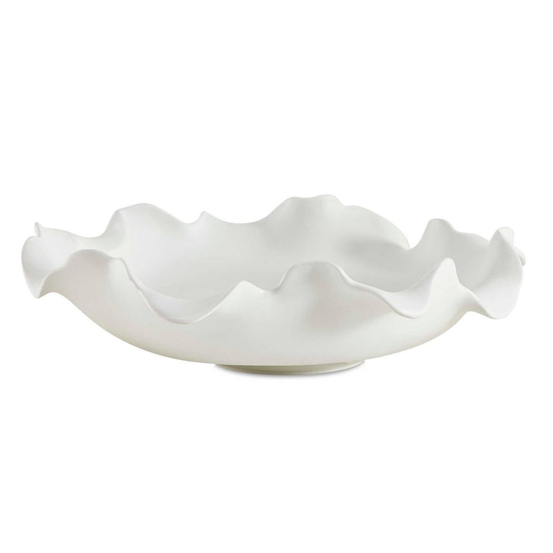 Uttermost 18286 Bowl, White Ceramic
