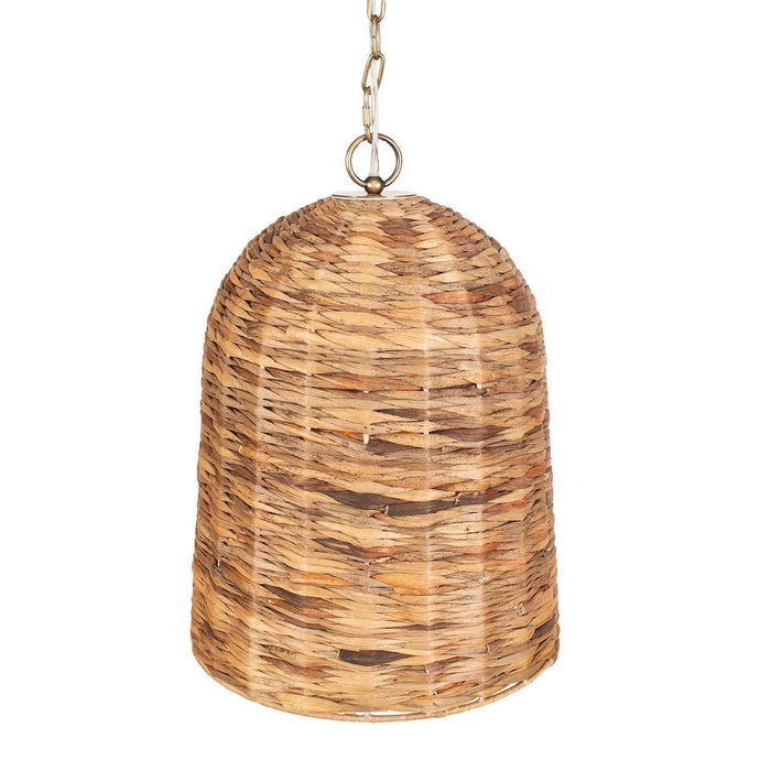 Uttermost 21615 One Light Pendant, Antique Brass