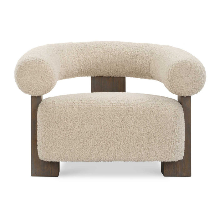 Uttermost 23919 Accent Chair, Dark Walnut