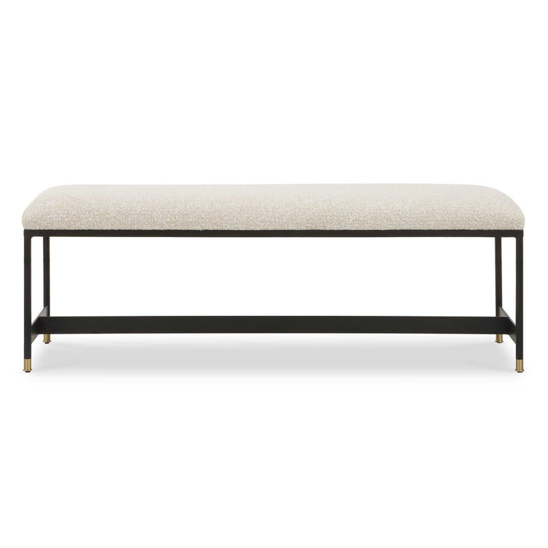Uttermost 23925 Bench, Matte Black