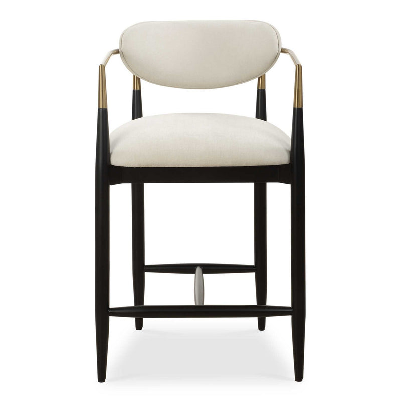 Uttermost 23928 Counter Stool, Matte Black