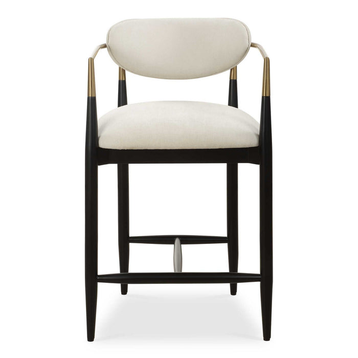 Uttermost 23928 Counter Stool, Matte Black
