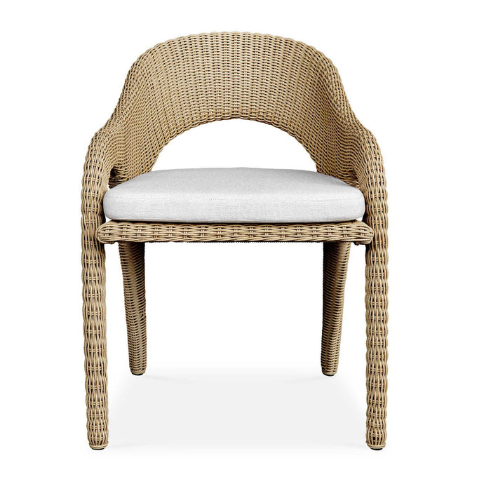 Uttermost 23934 Dining Chair, Natural Honey