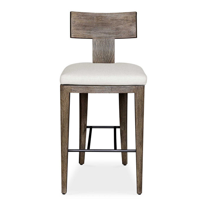Uttermost 23940 Bar Stool, Weathered Gray