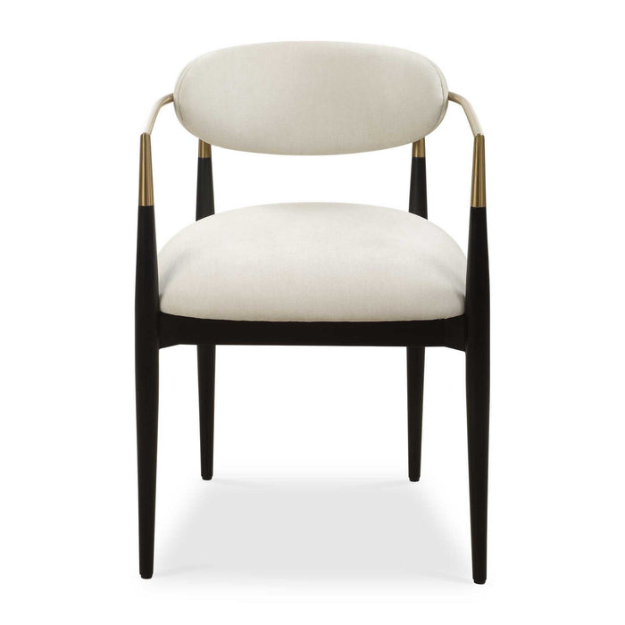 Uttermost 23927 Dining Chair, Matte Black