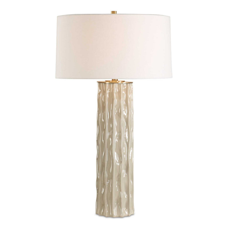 Uttermost 30555 One Light Table Lamp, Brushed Nickel
