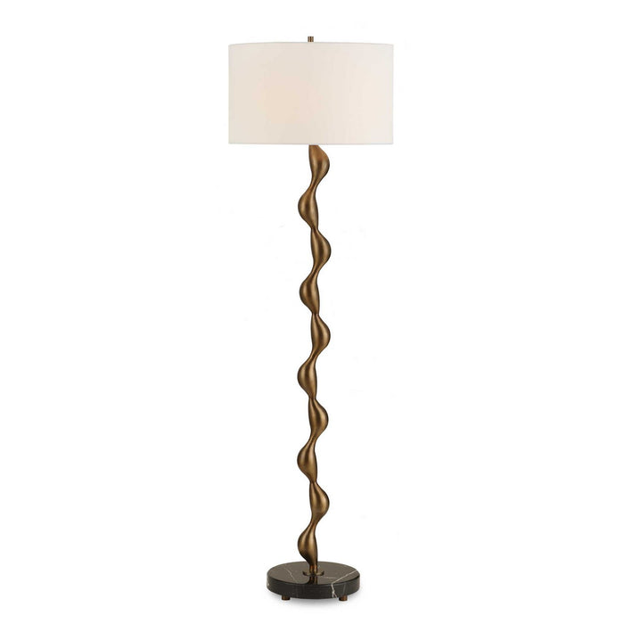 Uttermost 30567 One Light Floor Lamp, Warm Bronze