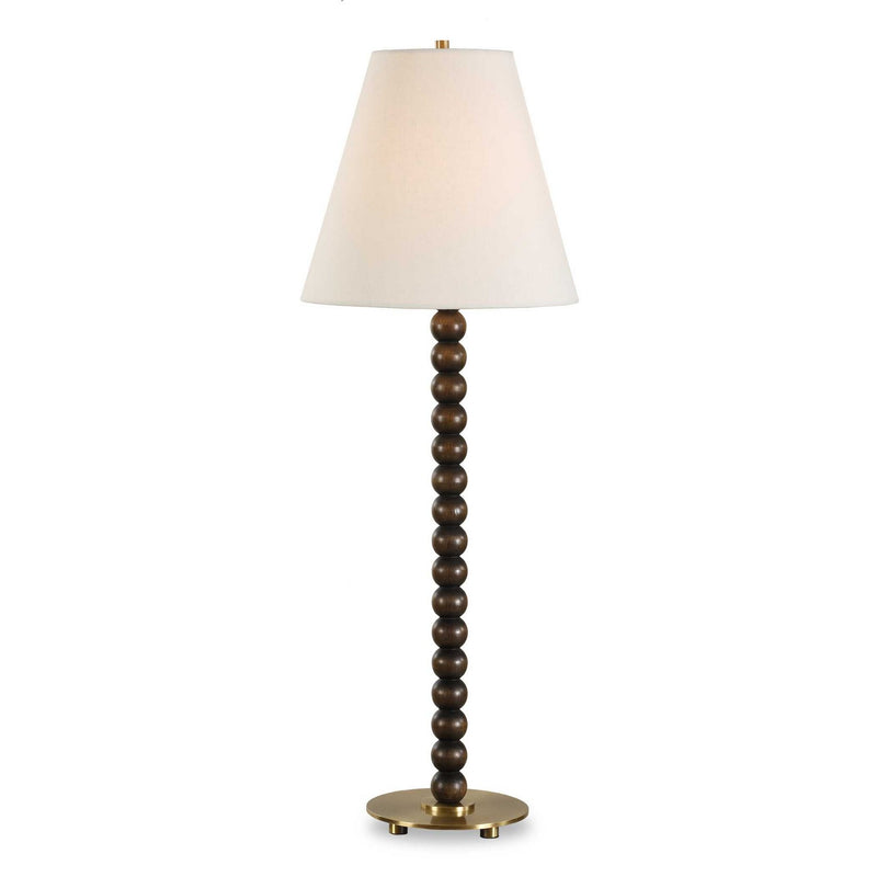 Uttermost 30575 One Light Table Lamp, Brass Plated