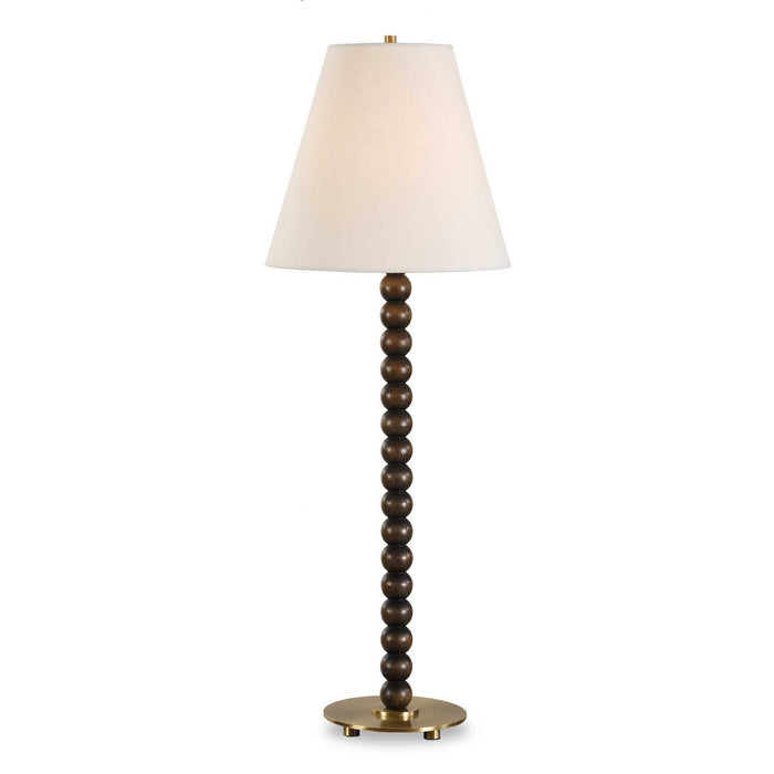 Uttermost 30575 One Light Table Lamp, Brass Plated