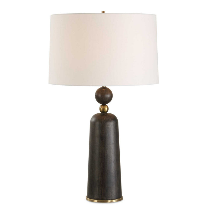 Uttermost 30588 One Light Table Lamp, Antique Brass Plated