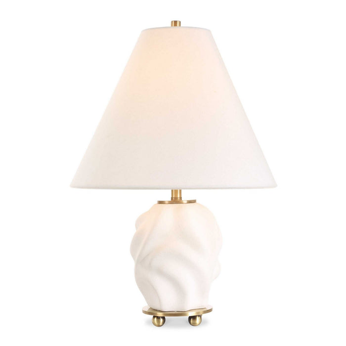 Uttermost 30589-1 One Light Accent Lamp, Brass Plated