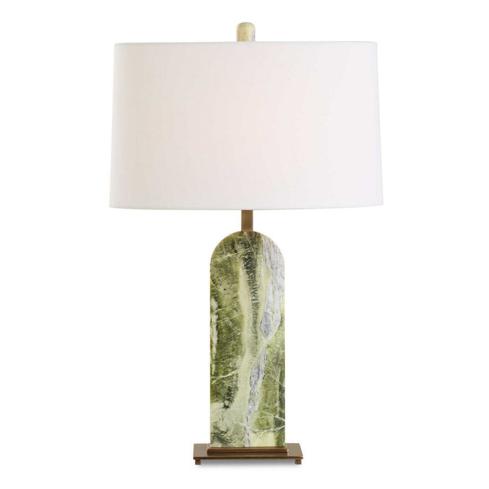 Uttermost 30596-1 One Light Table Lamp, Antique Brass Plated