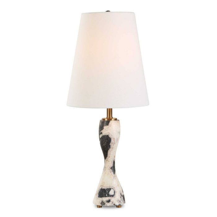 Uttermost 30598-1 One Light Buffet Lamp, Antique Brass Plated