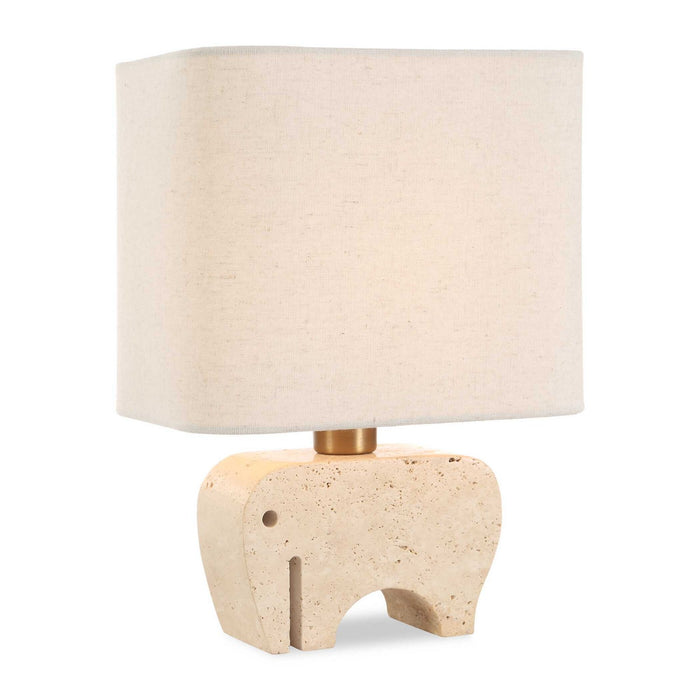 Uttermost 30609-1 One Light Accent Lamp, Brass Plated