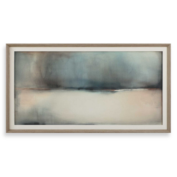 Uttermost 32430 Abstract Print, Natural Light Pine