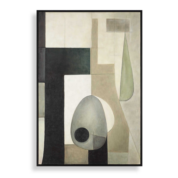 Uttermost 32434 Wall Art, Black Wooden