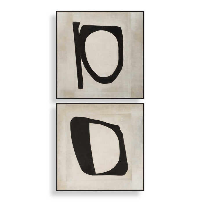 Uttermost 32437 Abstract Art, Black