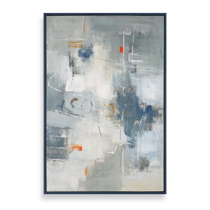 Uttermost 32438 Abstract Art, Dark Blue