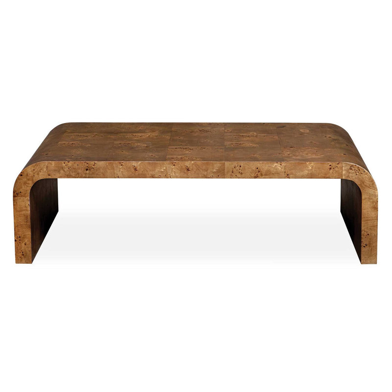 Uttermost 50087 Coffee Table, Burl Veneer