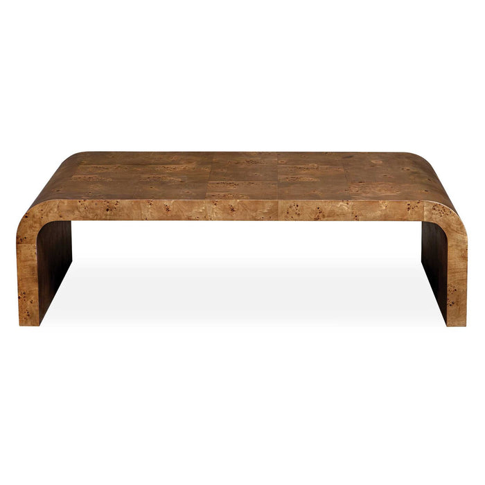 Uttermost 50087 Coffee Table, Burl Veneer