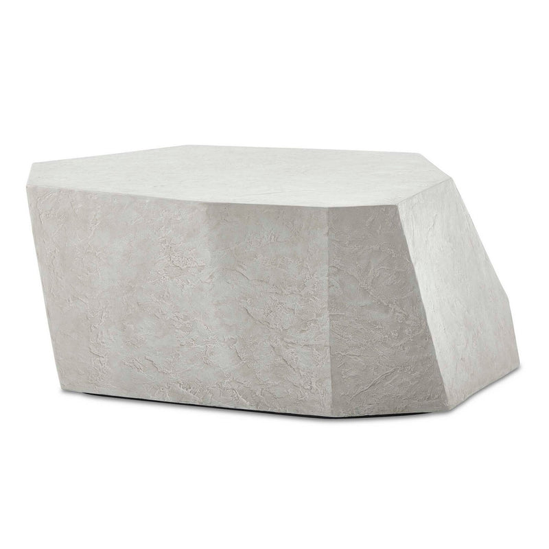 Uttermost 50143 Coffee Table, Natural Limestone