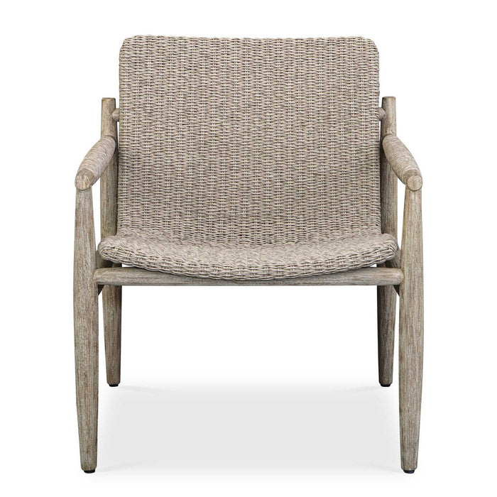 Uttermost 50183 Lounge Chair, Mahogany Wood