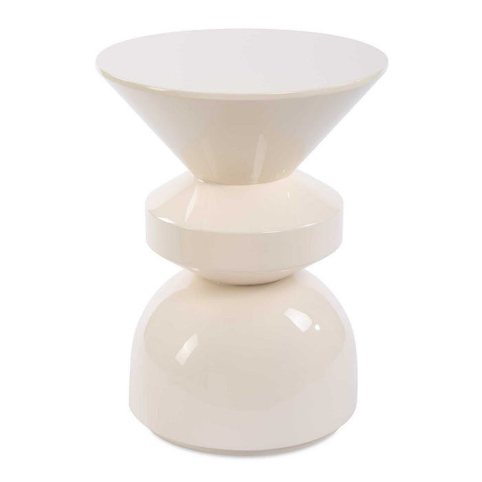Uttermost 50187 Accent Table, Cream