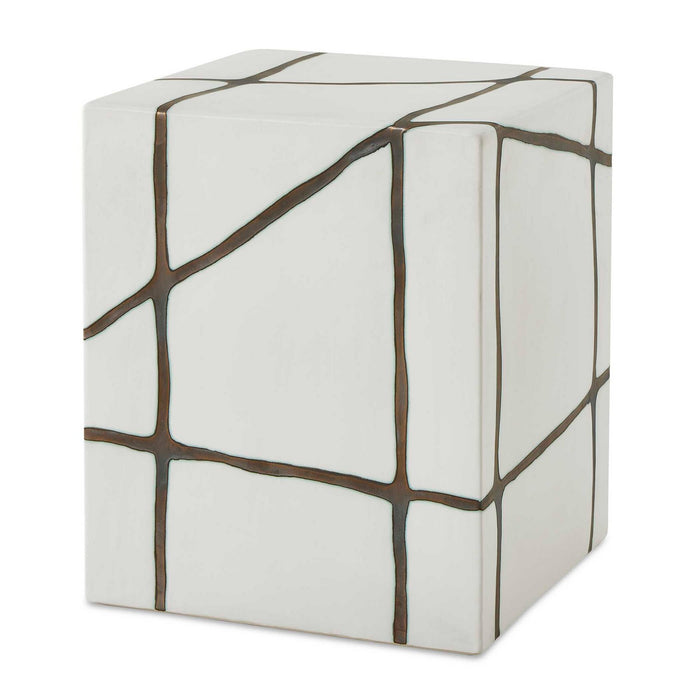 Uttermost 50207 Stool, Bronze