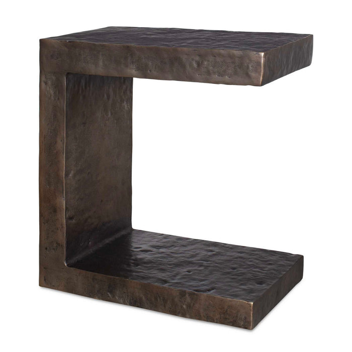 Uttermost 50213 Side Table, Golden Dark Bronze