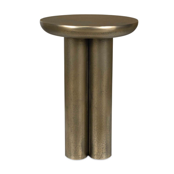 Uttermost 50220 Accent Table, Antique Brass