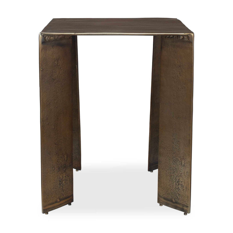 Uttermost 50224 Accent Table, Antique Brass