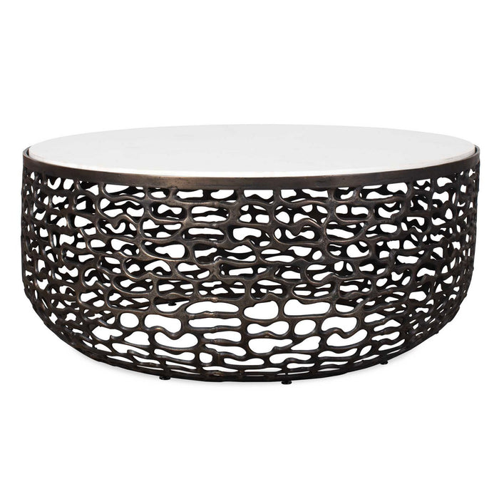 Uttermost 50228 Coffee Table, Dark Bronze