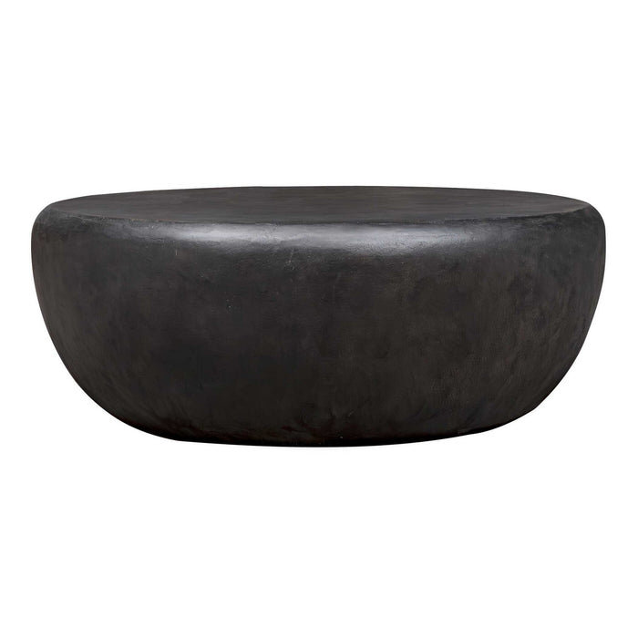 Uttermost 50252 Coffee Table, Dark Stone