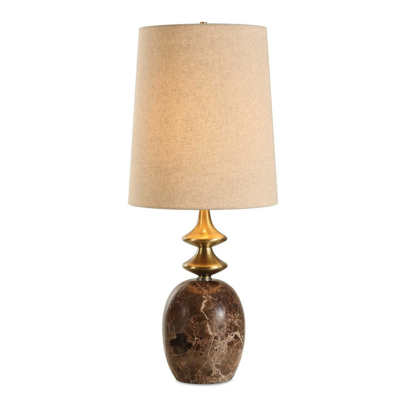 Uttermost 30593 One Light Buffet Lamp, Brass Plated