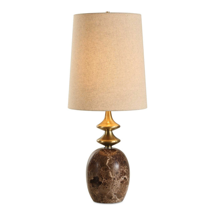 Uttermost 30593 One Light Buffet Lamp, Brass Plated
