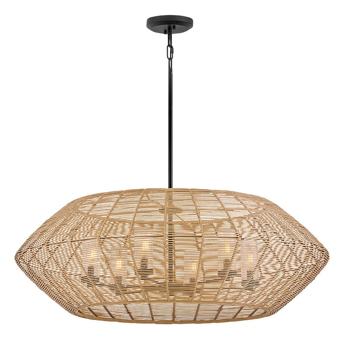 Hinkley 10386BK-CML LED Chandelier, Black