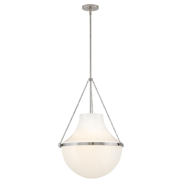 Hinkley 46894PN LED Pendant, Polished Nickel