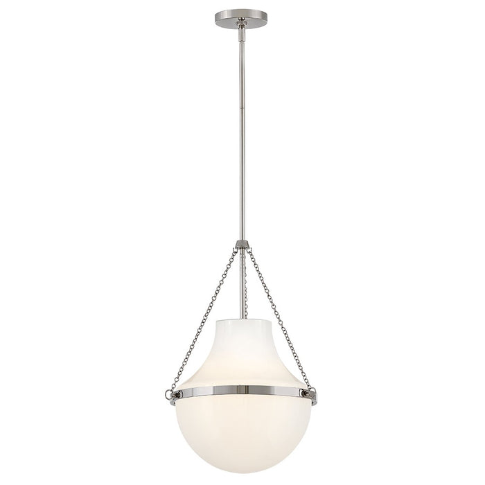 Hinkley 46897PN LED Pendant, Polished Nickel