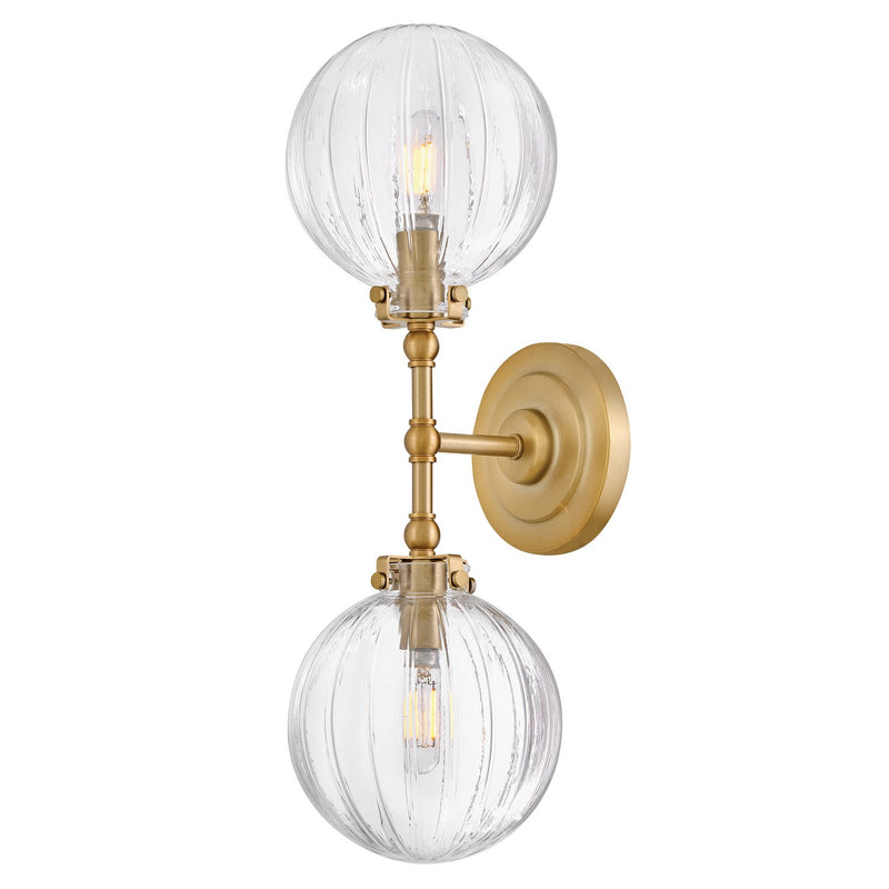 Hinkley 57412LCB LED Wall Sconce, Lacquered Brass