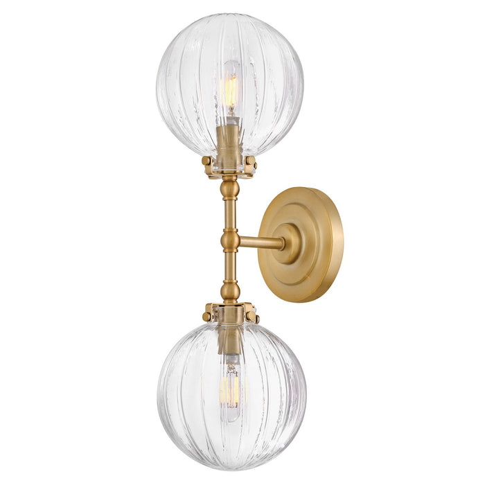 Hinkley 57412LCB LED Wall Sconce, Lacquered Brass