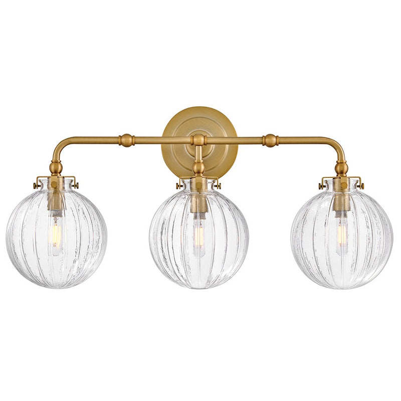 Hinkley 57413LCB LED Vanity, Lacquered Brass