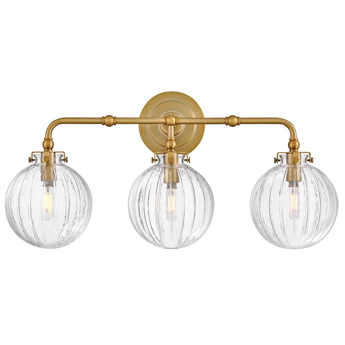 Hinkley 57413LCB LED Vanity, Lacquered Brass