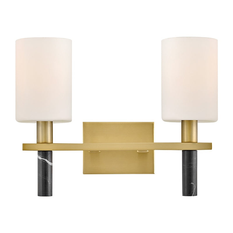 Hinkley 57422LCB LED Vanity, Lacquered Brass